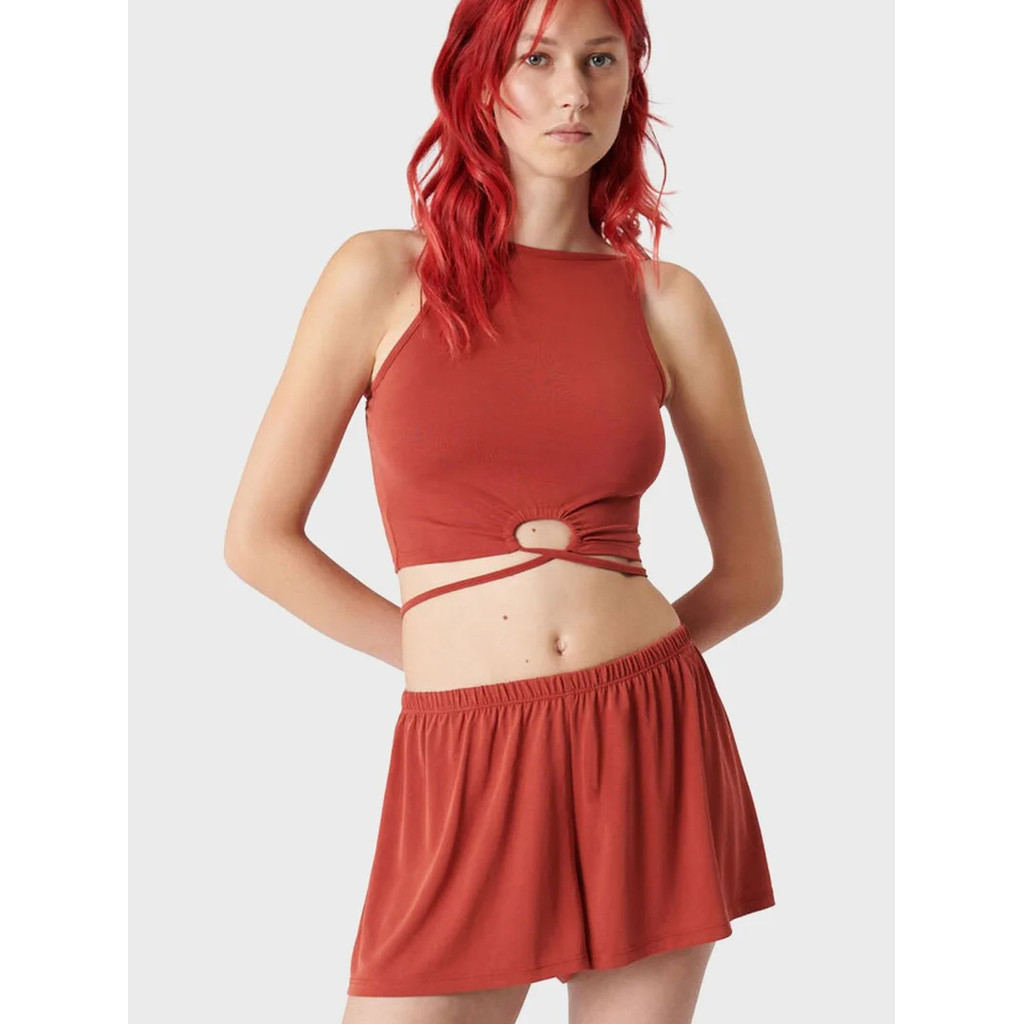 65% Modal!Suécia undiz * Super sedoso leve respirável em torno do pescoço camisola feminina topo comércio exterior