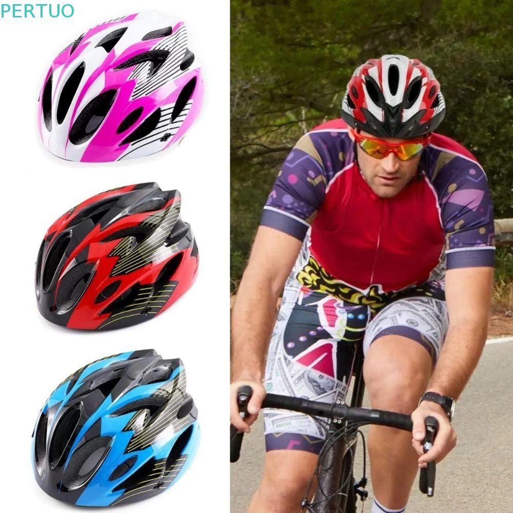 Capacete De Bicicleta Infantil PERTUO , Ciclismo De Segurança Com Forro Confortável , Boné Para De Estrada Almofada Maci