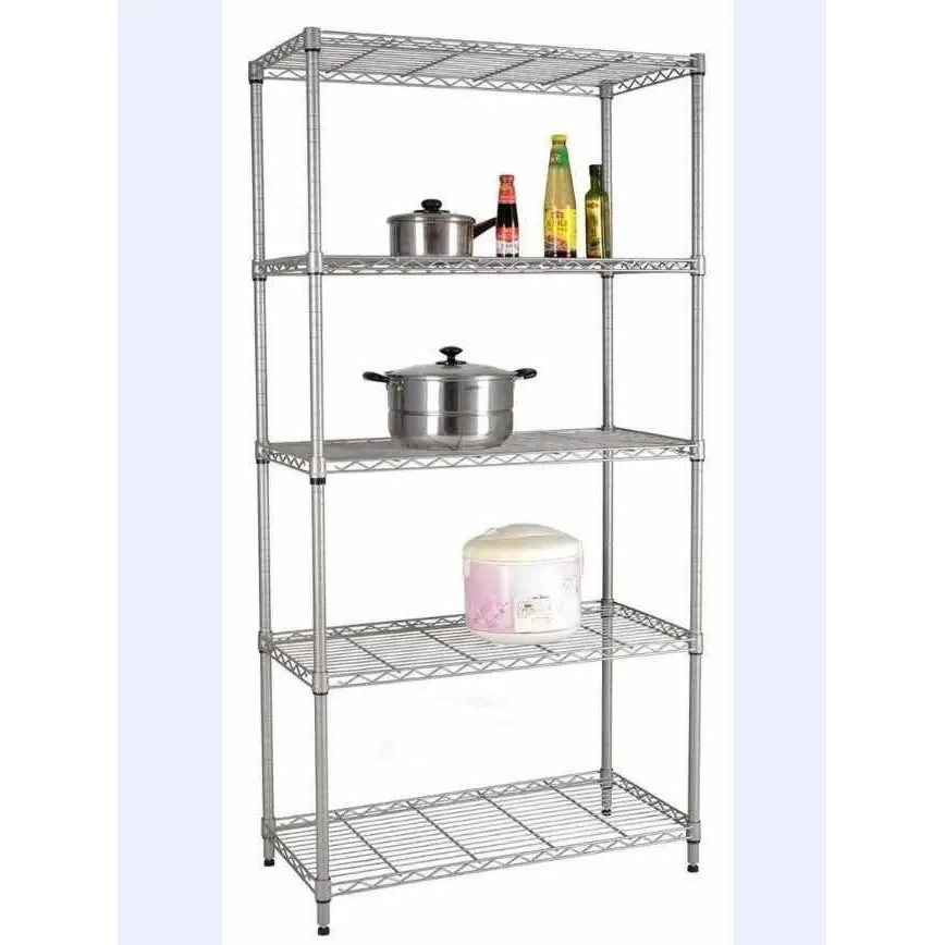 Estante Aramada 90 Cm Maxime Cromada