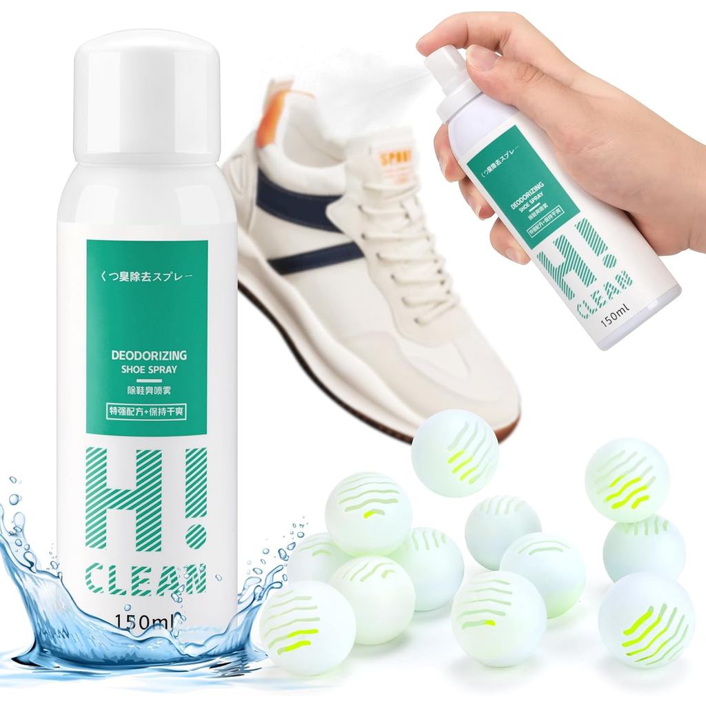 Desodorizador de Tênis e Sapatos BOLL Spray Aromatizador de Sapatos - Desodorizador de sapatos de longa duração, perfeit