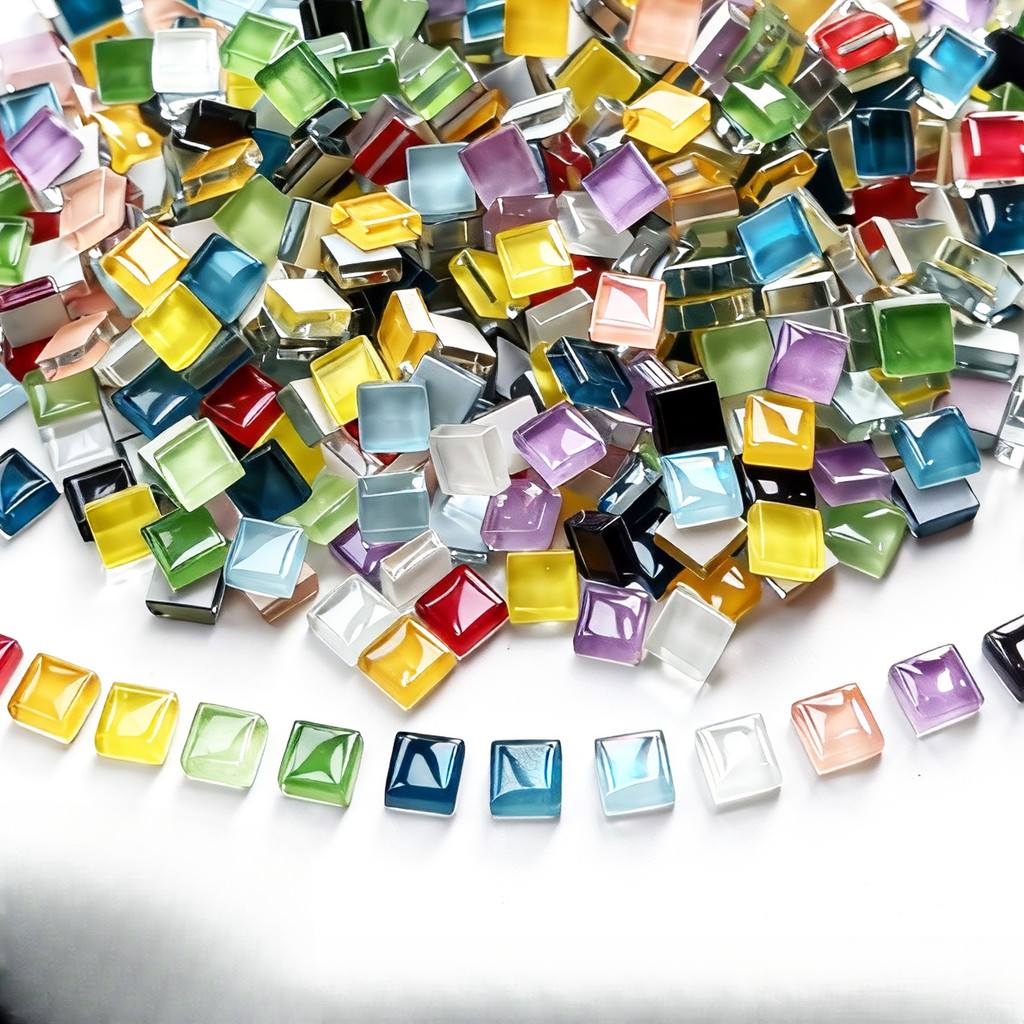 200g 355 pçs 0.8cm pequena partícula cristal mosaico mini pequeno pequeno vitral Extra pequeno mini 8mm artesanal DIY
