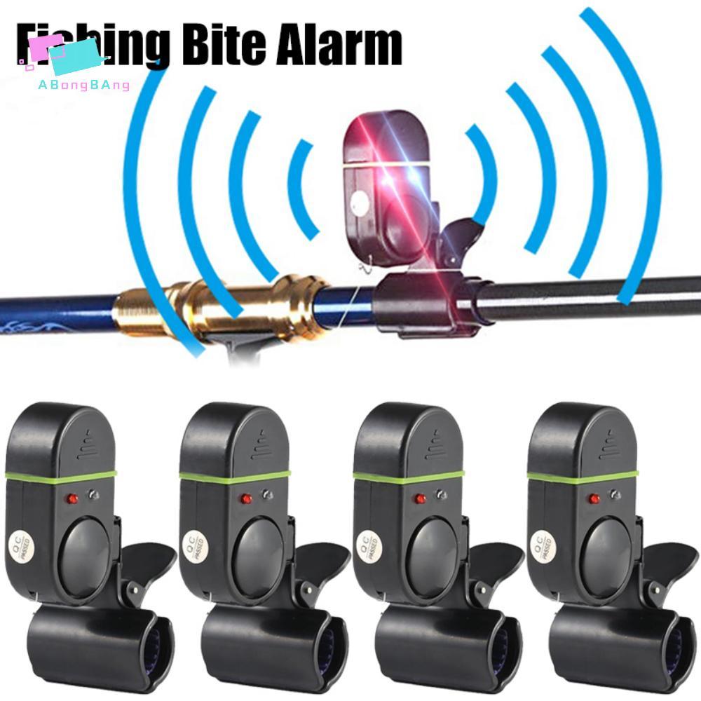 Abongbanghn Alarme De Pesca Elétrico Sino Acessórios Indicador Banding Sensibilidade Alerta Sonoro Mordida De Peixe Para