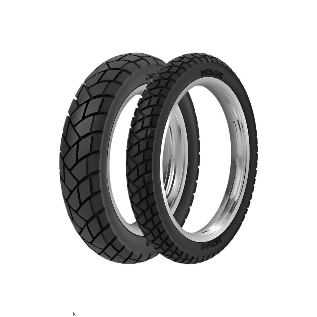 Par Pneu Moto Rinaldi 90/90-21 R34 + 120/80-18 R34