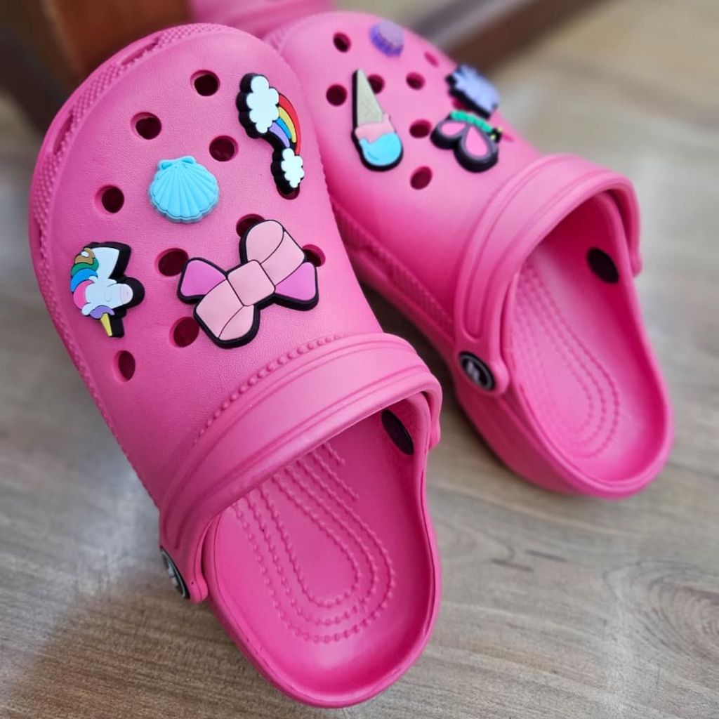 Babuche Infantil Estilo Babuche Corfly Leve 100% EVA Pins Sortidos
