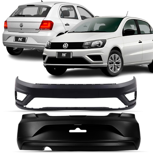 Kit Parachoque Dianteiro Traseiro Gol G8 2018 2019 Á 2023