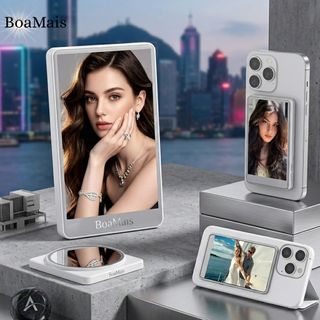 Tela Magnética Monitor Para Celular Sem Fio Smartphone Selfie Vlog Gravação