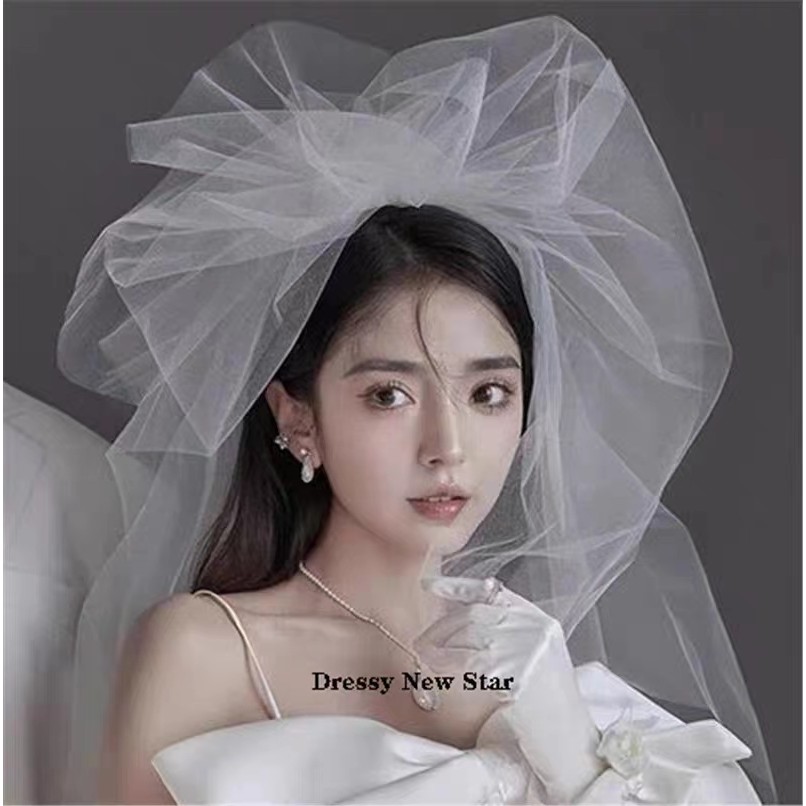 Captura de noiva bolha nuvem véu fofo nupcial estilo Mori fotografia viagem fotografia luz casamento cocar colar de noiv
