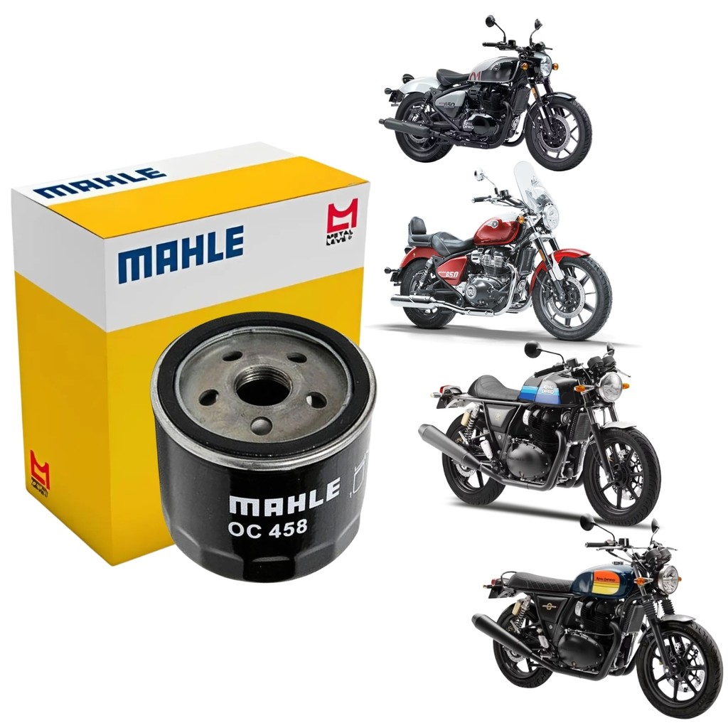 FILTRO DE OLEO ROYAL ENFIELD INTERCEPTOR 650 ROYAL ENFIELD CONTINENTAL GT 650 SUPER METEOR SHOTGUN 650 MAHLE OC458