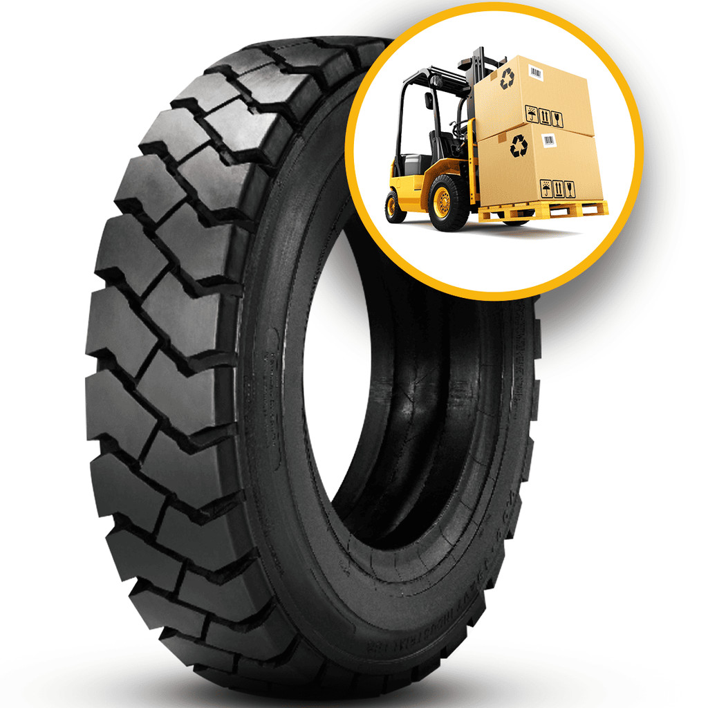 Kit 4 Pneu Xtra Aro 12 700-12 Empilhadeira Com Câmara e Protetor