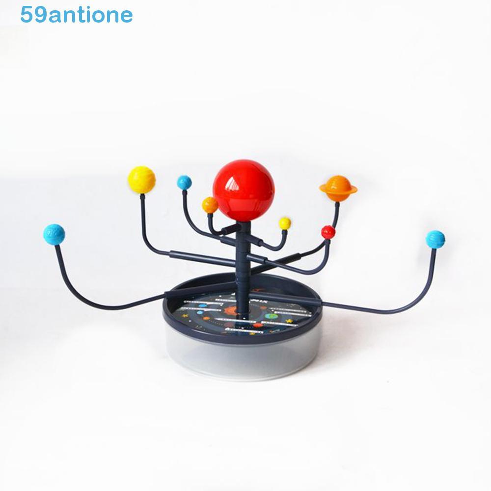 ANTIONE Brinquedos Criativos Projeto De Ciência Planetário 3D Suporte De Bola De Plástico Engraçado Criança Astronomia 9