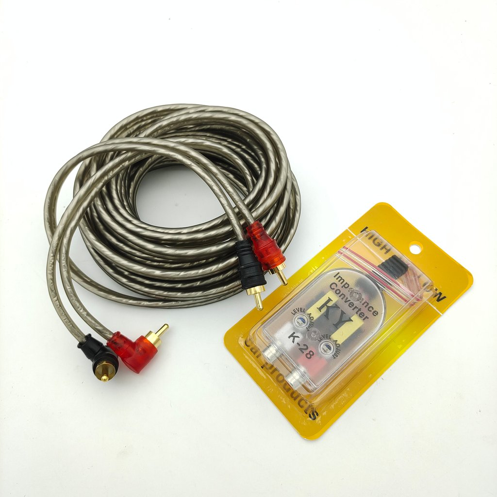 Áudio do carro modificado cabo de áudio de cobre puro amplificador de potência Woofer de carro de dois canais de alta fr