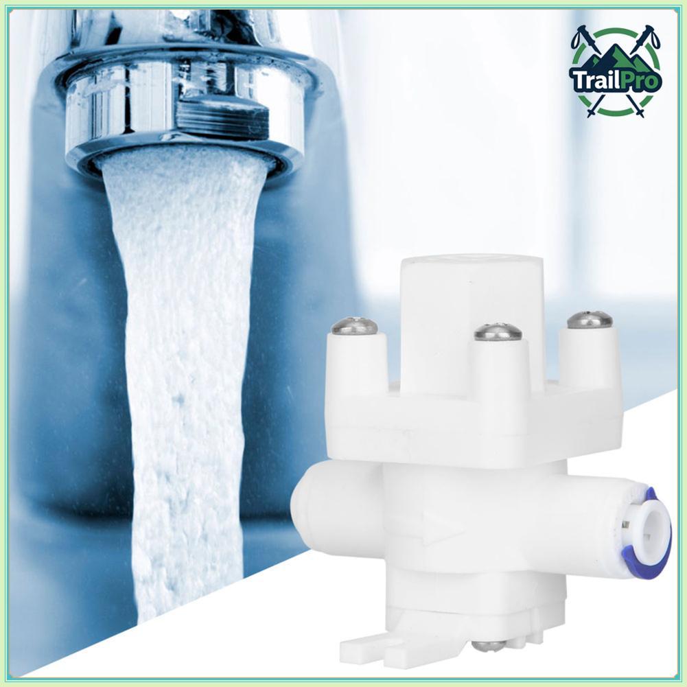 TrailPro Válvula redutora de pressão 1/4, regulador de encaixe rápido para purificador de água por osmose reversa,