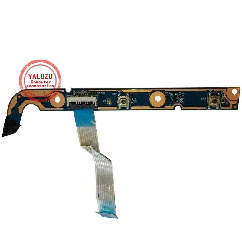 Novo Para HP Pavilion DV6-6000 DV6 6b75ca 6C35Dx 48.4RH06.021 50.4RI03.011 Placa De Botão Liga/Desliga Laptop Com Interr