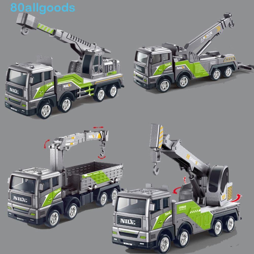 Brinquedos De Caminhão Guindaste ALLGOODS1 , Modelo De Carro De Engenharia De Empilhadeira Educacional , Escala 1 : 50
