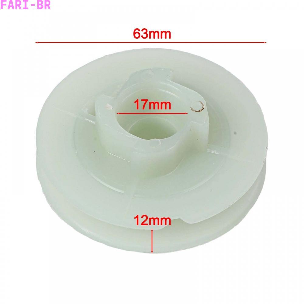 <FARI>Chainsaw Engine Recoil Start Pulley For Timbertech Kiam Sherwood Replace Parts
