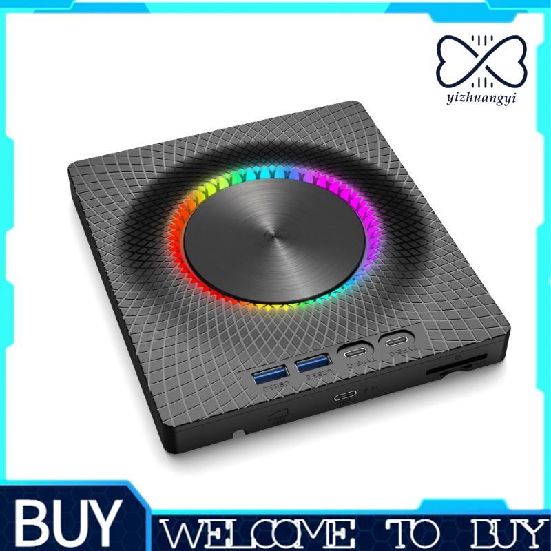 Unidade Óptica Multifuncional Colorida Plug and Play USB , Queimador De Disco Para Laptop