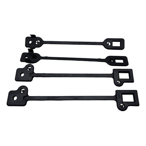 Kit Moldura Trilho Banco Dianteiro Citroën C4 2007 2008 2009