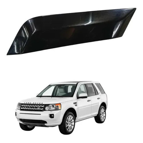 Capa Puxador Interno Porta D.d Land Freelander 2 2009 A 2014 Preto
