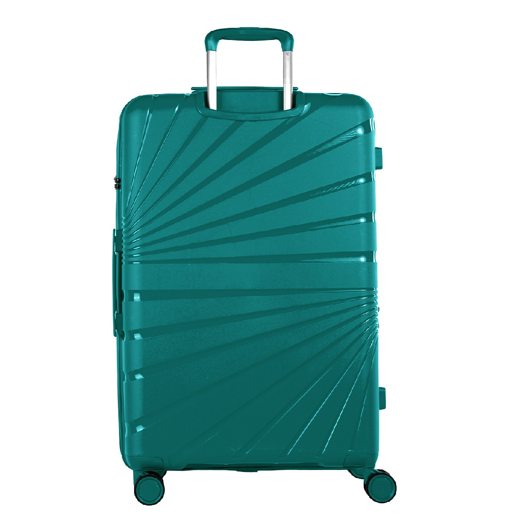 Mala de Viagem Grande 32kg Expansiva PP Sestini Supreme 41123 Cor: Verde
