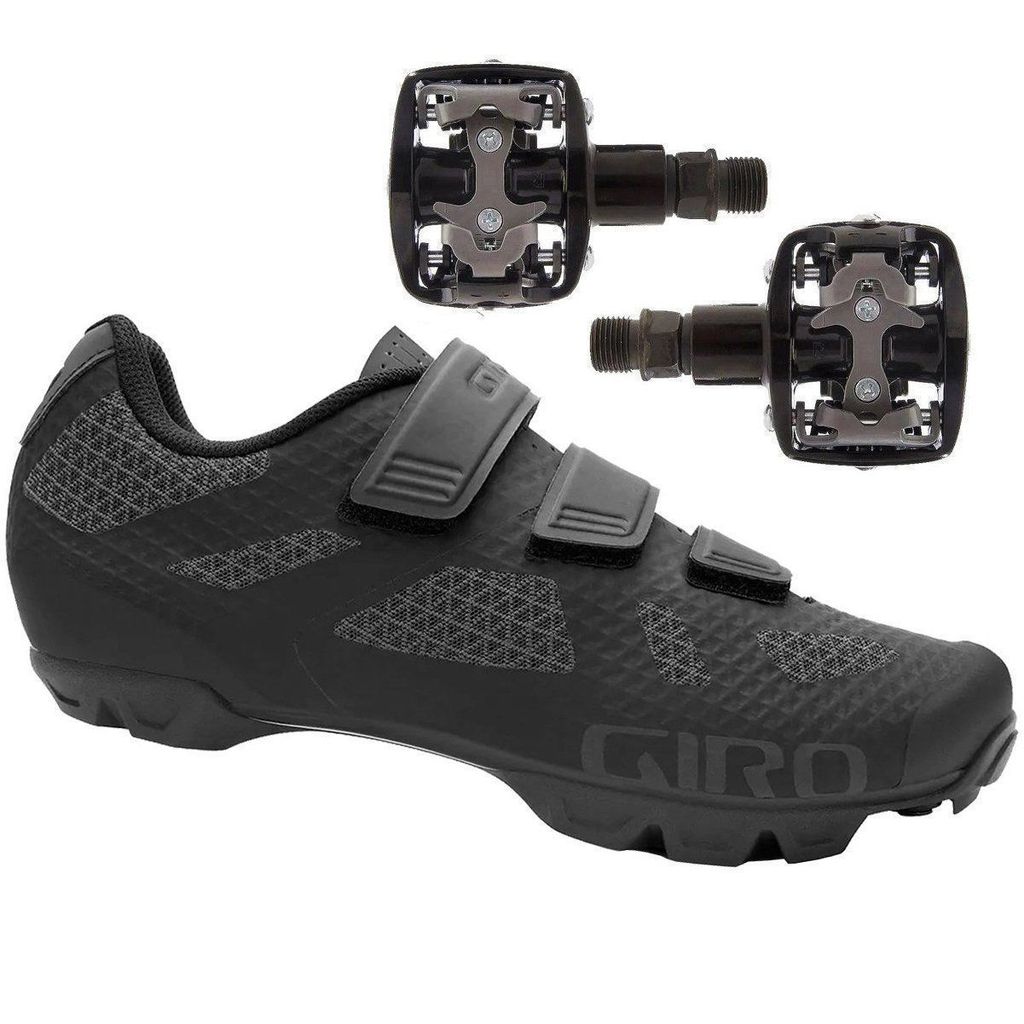 Kit Sapatilha de Ciclismo Giro Ranger MTB + Pedal Clip