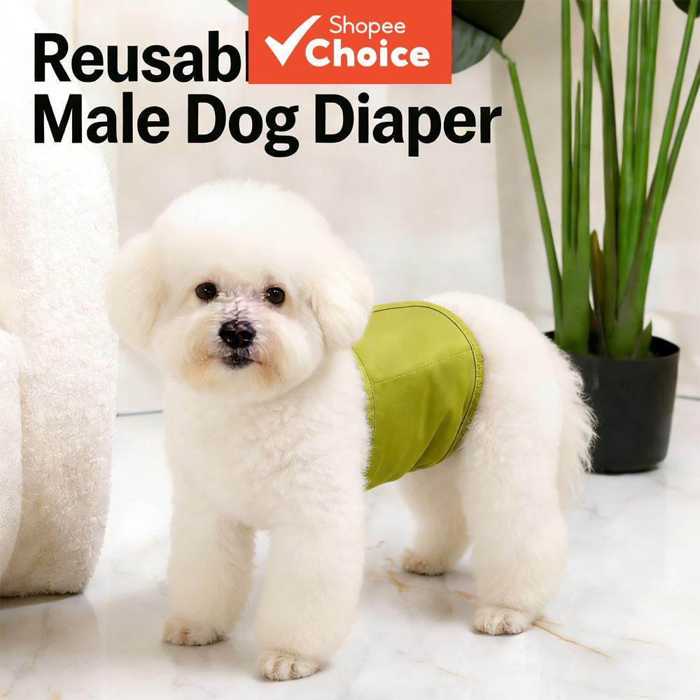 Faixa De Barriga Para Animais De Estimação , Fralda Masculina Lavável Cães , Calças Sanitárias De Velcro Ajustáveis , Al