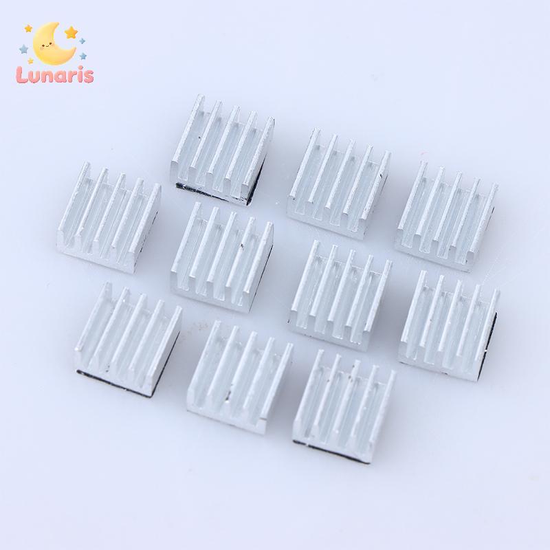 Lunaris 10 Peças A4988 Driver De Passo Dissipador De Calor De Alumínio Radiador De Refrigeração De Impressora 3D A4988 D