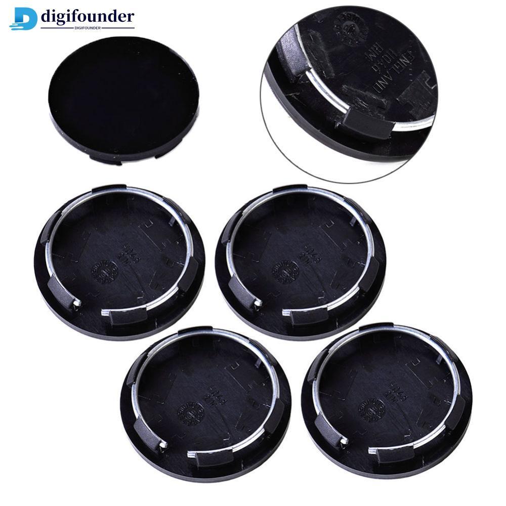DGF 4 Unidades Pretas Universais 50 Mm Tampas Do Cubo Aro Central Da Roda Cobre Calota Guarnição Pneu Carro Auto H4U7