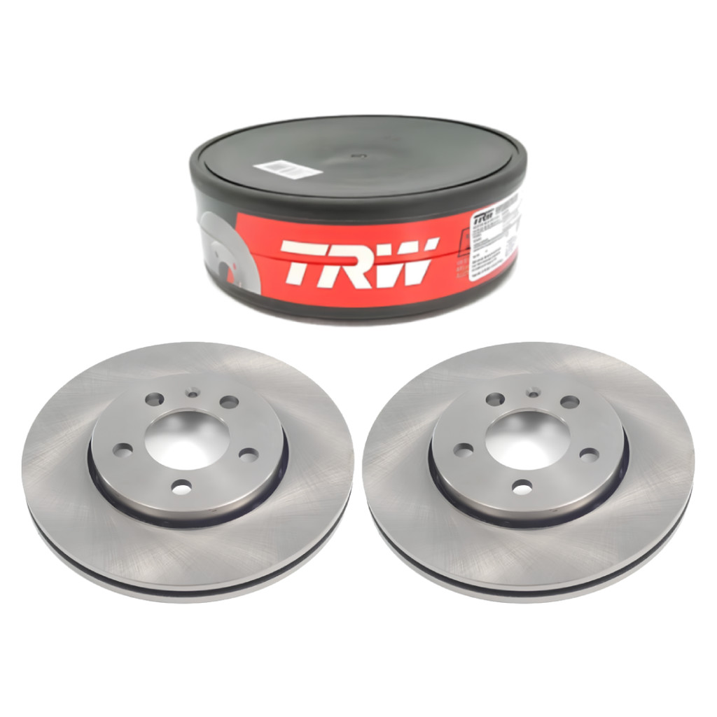 Par Disco Freio Dianteiro Trw Vw Space Fox Golf Polo Audi A3