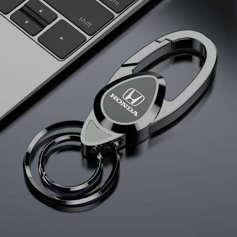 Chaveiro de metal para carro, estilo executivo premium masculino, compatível com Honda URV, Fit, Lexus Civic Type R, Ely
