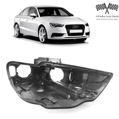 Carcaça Farol Dianteiro Audi A3 2013 2014 2015 2016 Direito Passageiro 1EL010740-581