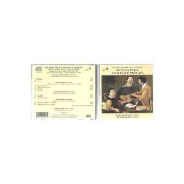 CD Scheidler, Paganini, Anderson Rocha, Ricardo Marui Cd - Musica para Violino e Violão