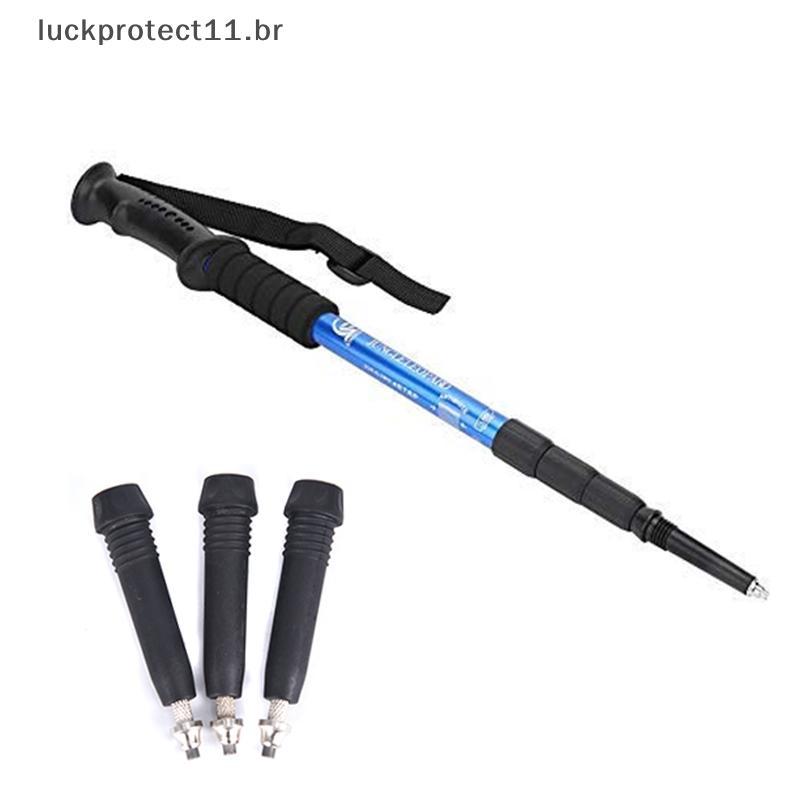LTBR Camping Caminhadas Sti Tip End Cana Haste Muleta Escalada Trekking Pole ~