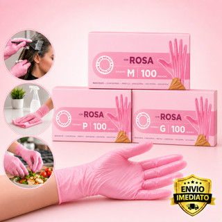 Luva Rosa Newflex: 50% OFF! 🧤