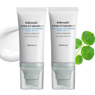 Centella Sunscreen SPF 50, Moisturizing Water-Fit Sun Serum, Face Sun Screen Long-Lasting Protection, Centella Madagasca