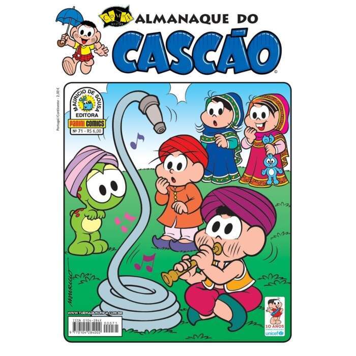 Livro Almanaque do Cascão N° 71 de Mauricio de Souza 8015276