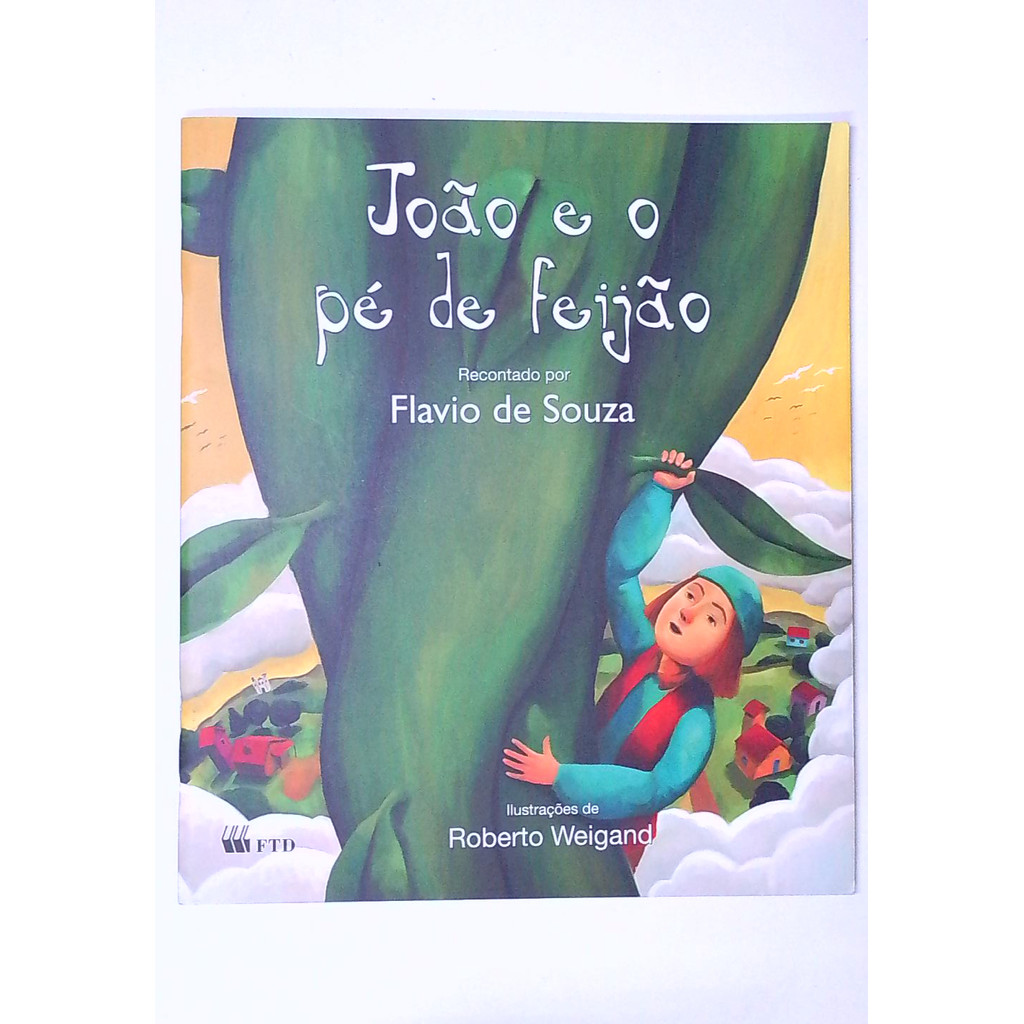 Livro: João e o Pé de Feijão - Flavio de Souza (Usado)
