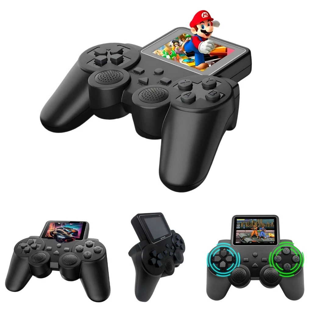 Vídeo Game Console Controle Gamepad Game Player S10 Portatil 520 Jogos Mario Retro Tela Presente MUNDO
