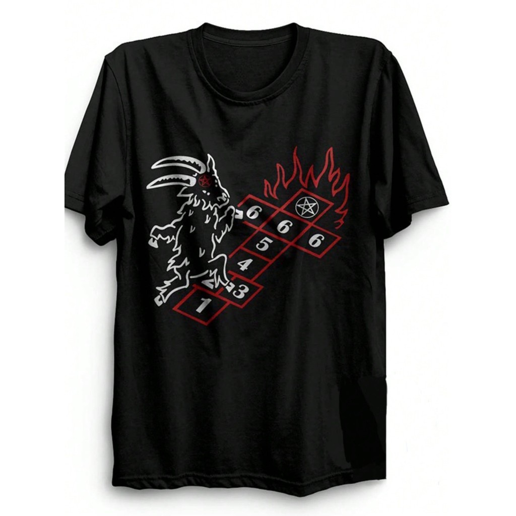 Camiseta estampada premium em puro algodão Camiseta Góticas, E De Bandas De Rock, G19 Unissex 100% Algodão Lançamento.