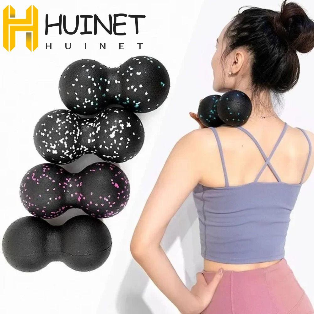 Bola De Massagem HUINET EPP , Elástica De Amendoim Fitness Miofascia De Lacrosse Leve Portátil
