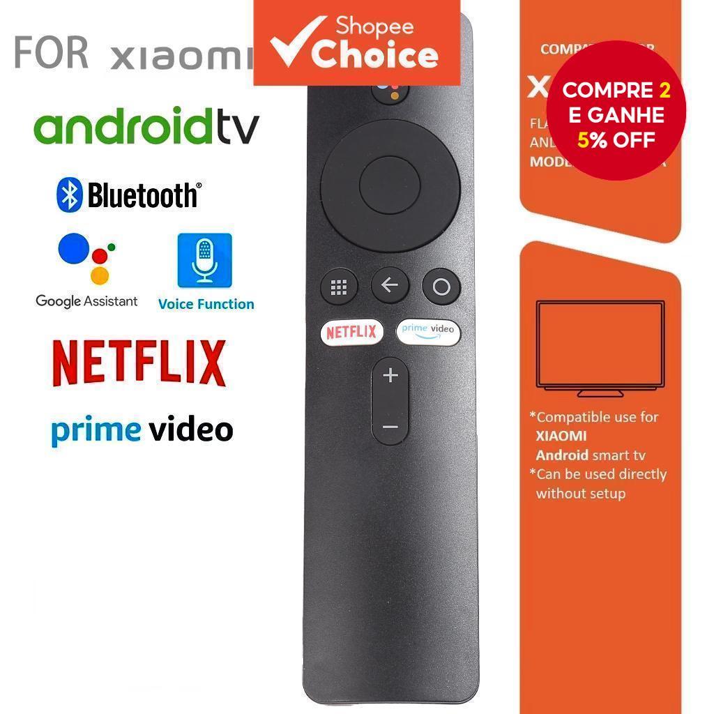 Controle Remoto De Voz Bluetooth XMRM-00A Para Xiaomi TV Box Com Função De Botão