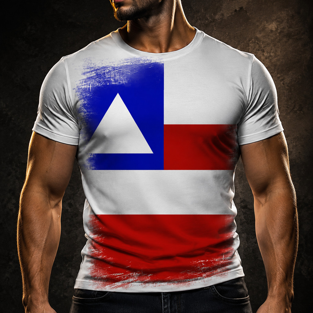 Camiseta Bahia Bandeira Do Estado Bahia 2 A