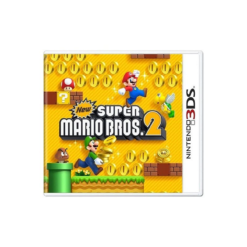 Jogo New Super Mario Bros 2 - Nintendo 3DS - Usado - Original