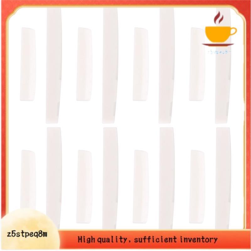 8 Conjuntos De 16 Peças De Sela E Porca De Ponte Óssea Para Guitarra Acústica De 6 Cordas Feitas De Osso Real