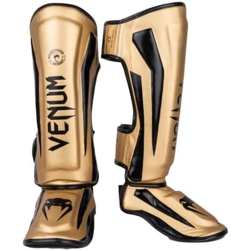 Caneleiras Venum Elite Standup -/Preto Médio