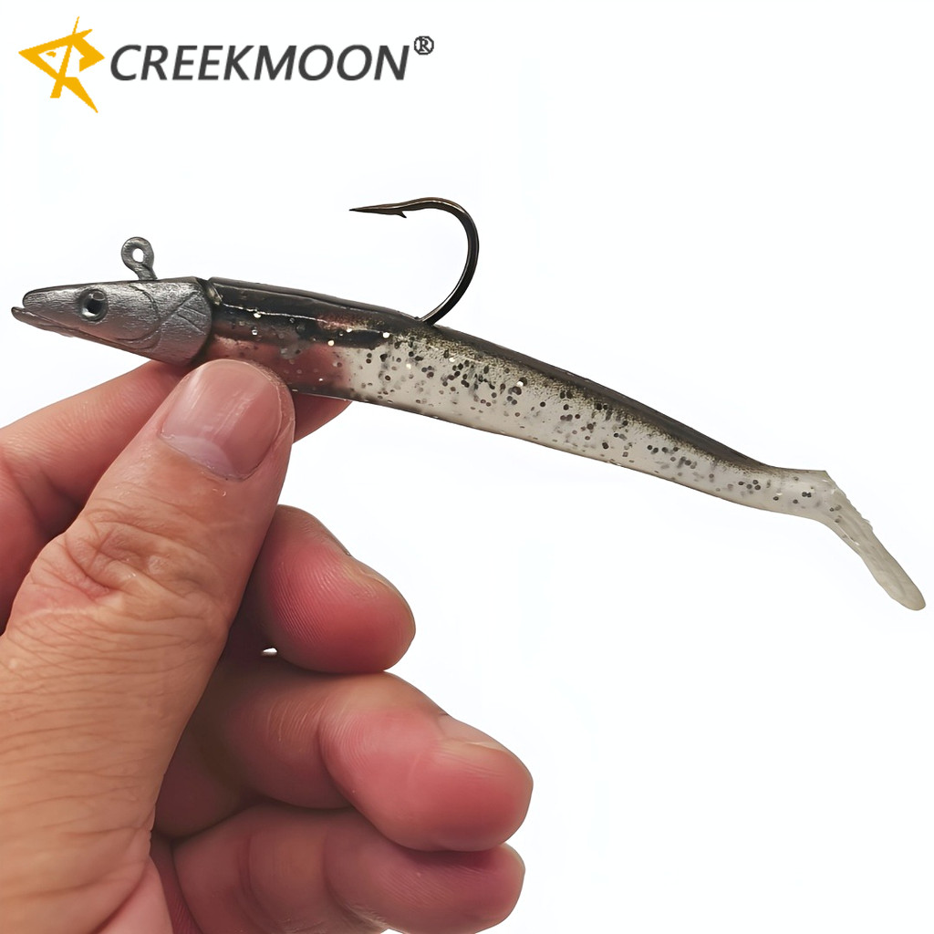 5 Pçs 10g Iscas De Silicone Macio Minnow Peso Cabeça Wobblers Gabarito Isca Swimbait Fácil Brilho Equipamento De Pesca M