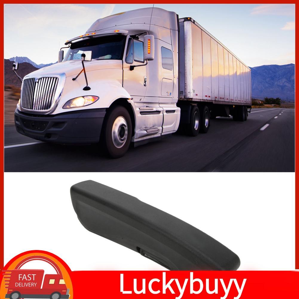 Luckybuyy-br Yctze Apoio de braço preto universal ajustável, descanso de braço para caminhão pesado, carro de negócios,
