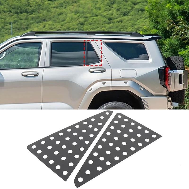Para Tanque 400 Placa De Favo De Mel De Janela Triangular Traseira , Decorativa De Triângulo Traseiro De Automóvel , Lig