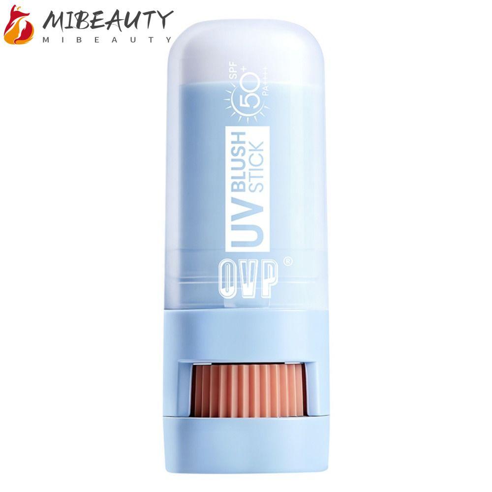 MIBEAUTY Blush Stick , Protetor Solar De Contorno Iluminador , Bastão De Creme Brilhante Aquoso De Longa Duração