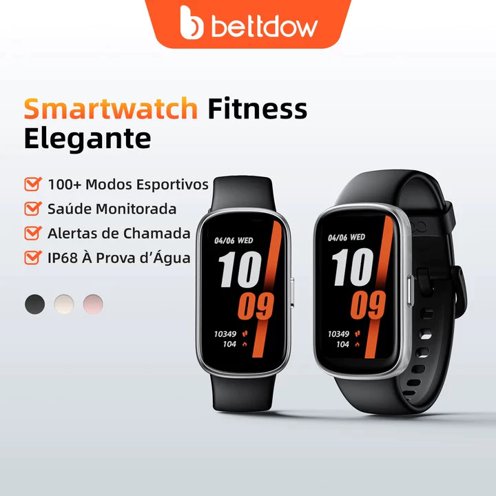 Rastreador de atividades físicas inteligente Bettdow, à prova d'água IP68, função "Encontrar meu dispositivo" — imagem 1