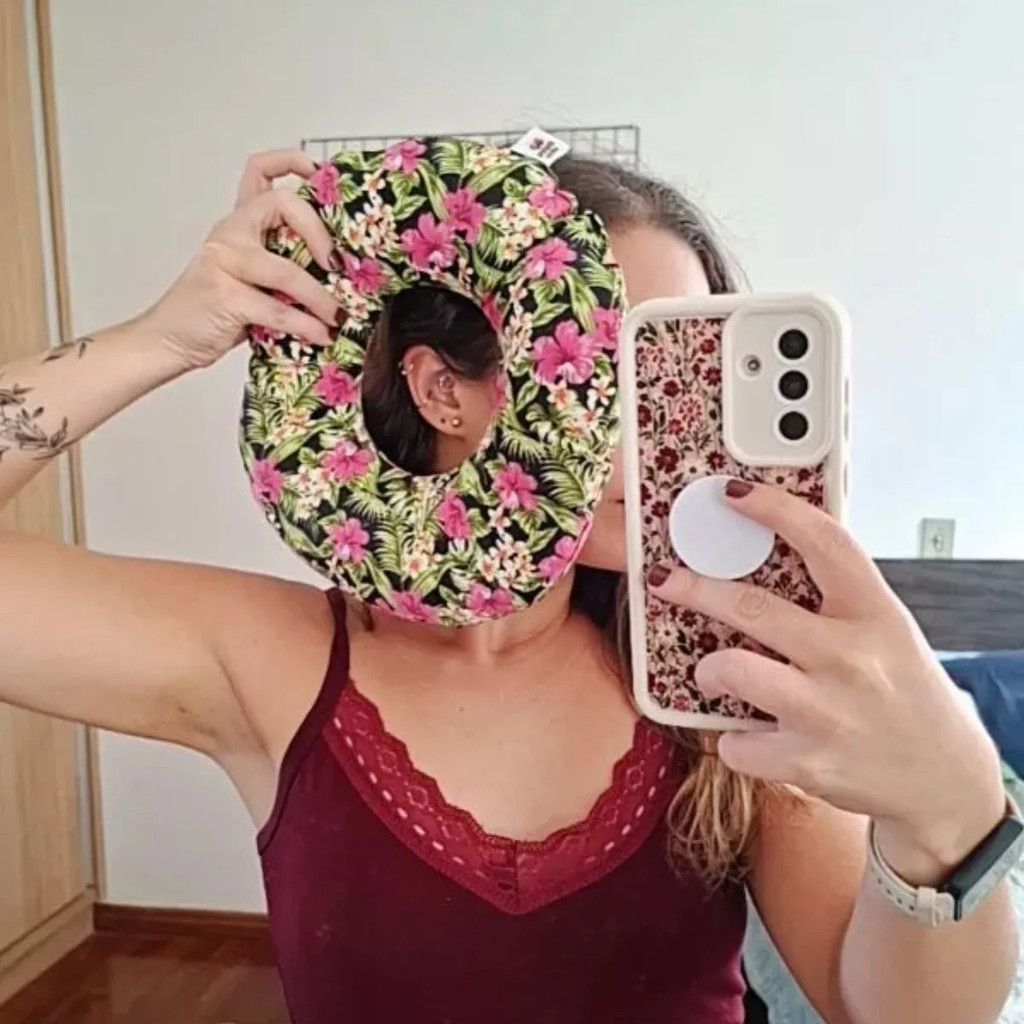 Almofada De Piercing De Orelha Varias Estampas